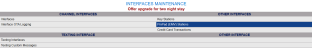 Interfaces Maintenance Menu with PinPad (EMV) Stations option selected